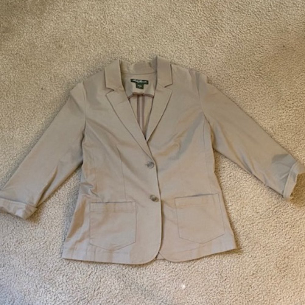 NWOT Eddie Bauer khaki jacket